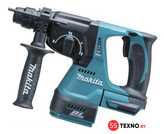 Перфоратор Makita DHR242RFE (с 2-мя АКБ, кейс) - Изображение №2 — Интернет-магазин 55texno.by
