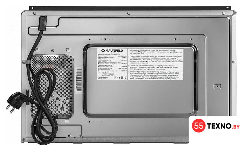 Микроволновая печь MAUNFELD MBMO.20.8GB - Изображение №9 — Интернет-магазин 55texno.by