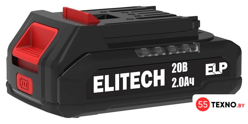Ударная дрель-шуруповерт ELITECH ДА 21УБЛ2 E2201.048.01 (с 2-мя АКБ, кейс) - Изображение №2 — Интернет-магазин 55texno.by