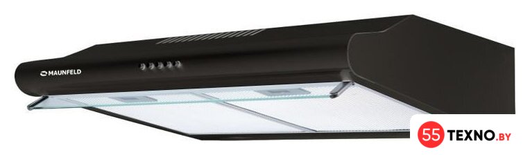 Кухонная вытяжка MAUNFELD MP-1 60 (черный) - Изображение №1 — Интернет-магазин 55texno.by