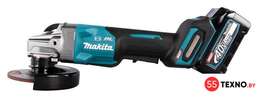 Угловая шлифмашина Makita GA013GM201 (с 2-мя АКБ) - Изображение №6 — Интернет-магазин 55texno.by