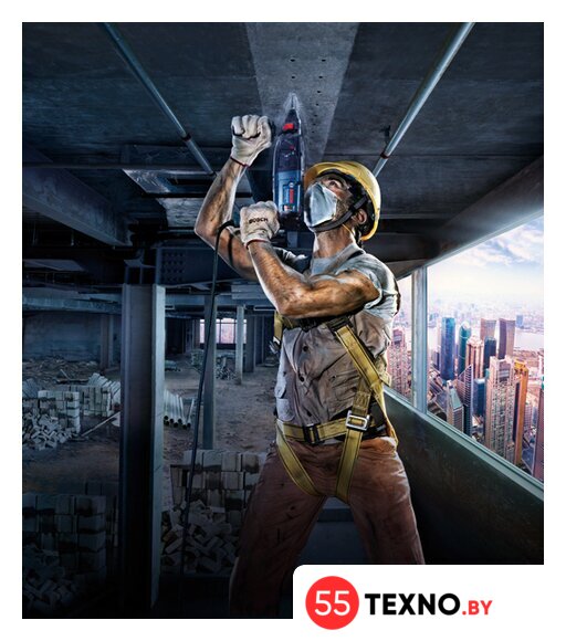 Перфоратор Bosch GBH 240 Professional 0611272100 - Изображение №4 — Интернет-магазин 55texno.by
