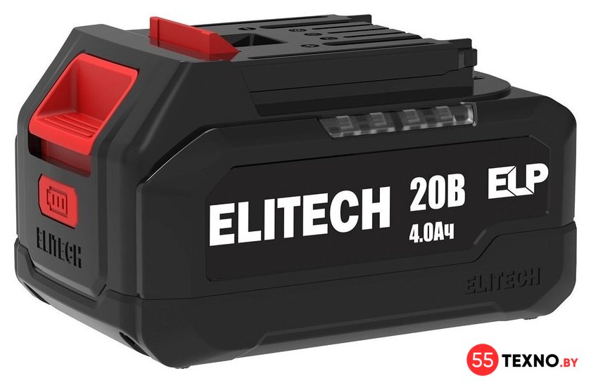 Ударная дрель-шуруповерт ELITECH ДА 20УБЛ2 E2201.047.02 (с 2-мя АКБ, кейс) - Изображение №2 — Интернет-магазин 55texno.by