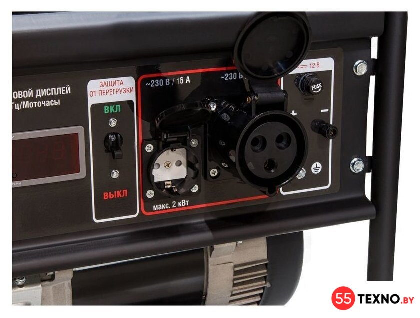 Бензиновый генератор ECO PE-7001RS (black edition) - Изображение №6 — Интернет-магазин 55texno.by