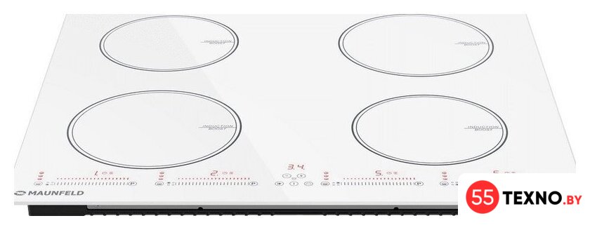 Варочная панель MAUNFELD CVI594SWH Inverter - Изображение №2 — Интернет-магазин 55texno.by
