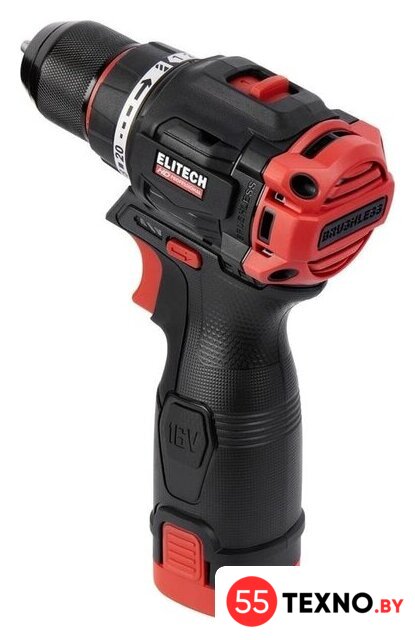 Дрель-шуруповерт ELITECH HD Professional CD 16L2 E2201.039.01 HD (с 2-мя АКБ, кейс) - Изображение №6 — Интернет-магазин 55texno.by