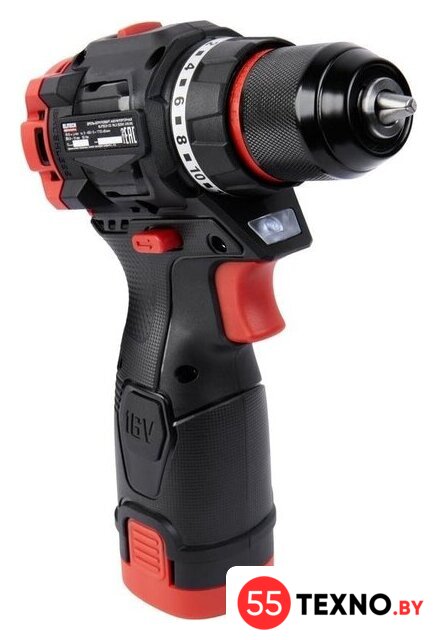 Дрель-шуруповерт ELITECH HD Professional CD 16L2 E2201.039.01 HD (с 2-мя АКБ, кейс) - Изображение №7 — Интернет-магазин 55texno.by