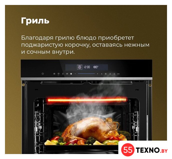 Электрический духовой шкаф MAUNFELD MEOR7217SMB - Изображение №37 — Интернет-магазин 55texno.by