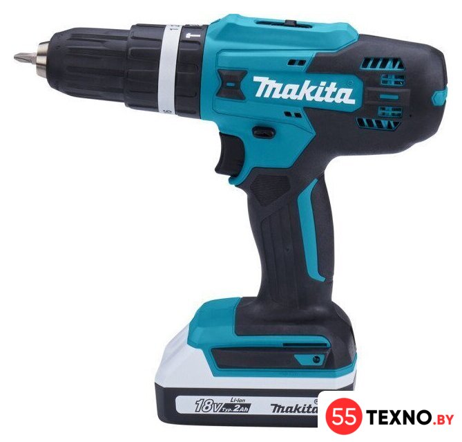 Ударная дрель-шуруповерт Makita HP488D006 (с 2-мя АКБ, кейс) - Изображение №4 — Интернет-магазин 55texno.by