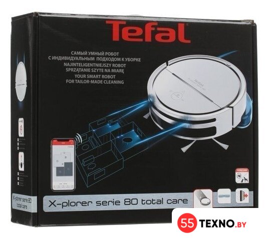 Робот-пылесос Tefal Explorer Serie 80 RG7767WH - Изображение №17 — Интернет-магазин 55texno.by