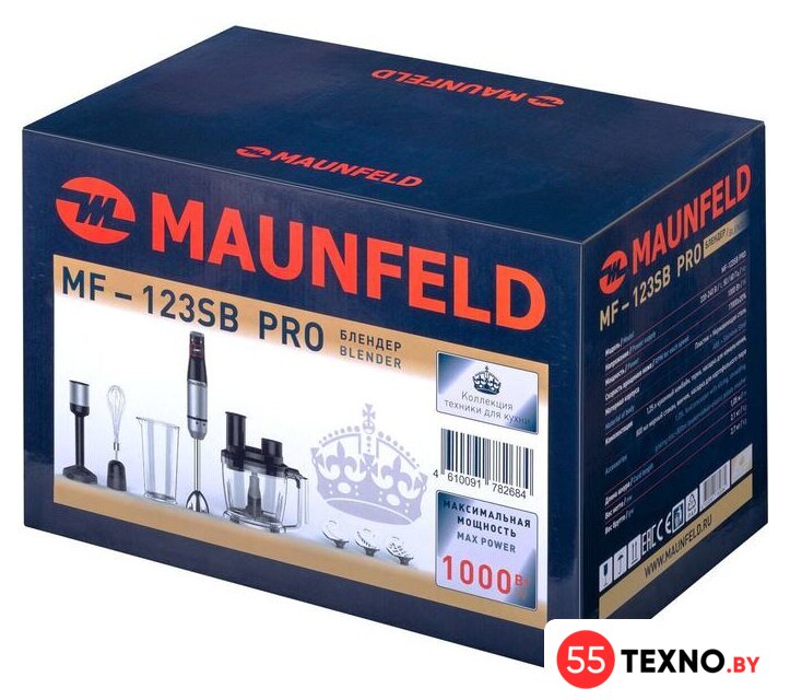 Погружной блендер MAUNFELD MF-123SB PRO - Изображение №19 — Интернет-магазин 55texno.by