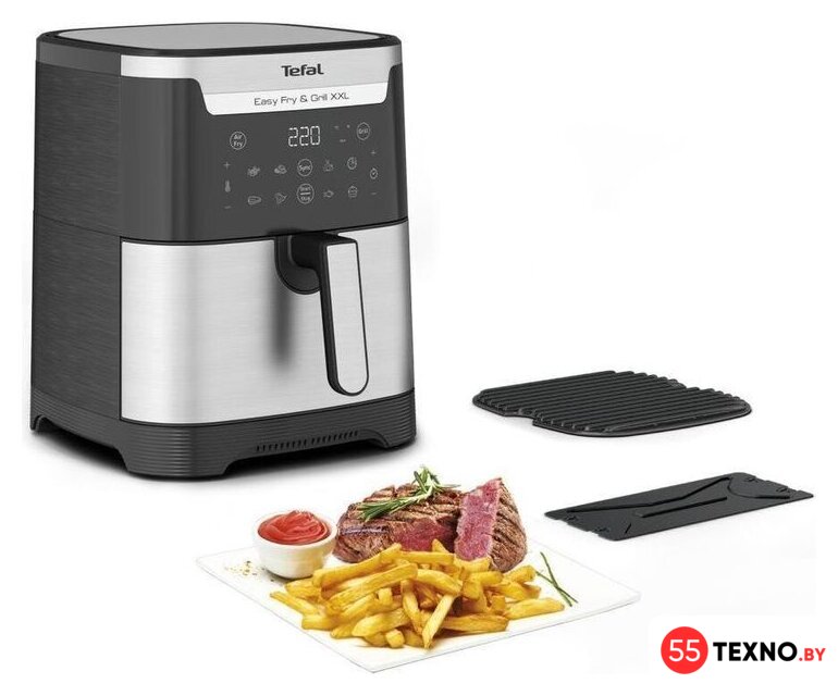 Аэрогриль (аэрофритюрница) Tefal EY801D15 - Изображение №2 — Интернет-магазин 55texno.by