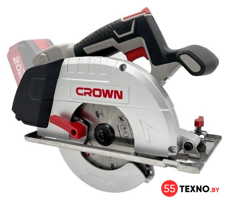 Дисковая (циркулярная) пила Crown CT25040-150HX (без АКБ) - Изображение №1 — Интернет-магазин 55texno.by