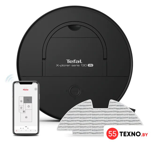 Робот-пылесос Tefal X-Plorer Serie 130AI Animal & Allergy RG9075WH - Изображение №1 — Интернет-магазин 55texno.by