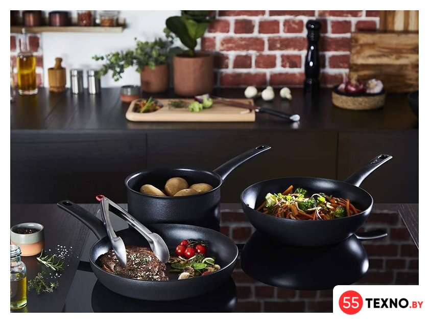 Сковорода ВОК Tefal Ultimate G2681972 - Изображение №5 — Интернет-магазин 55texno.by