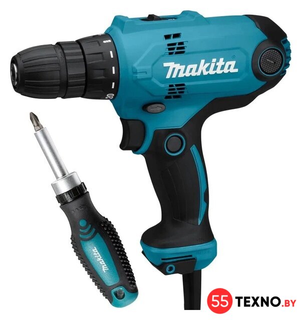 Дрель-шуруповерт Makita DF0300X1 (с отверткой) - Изображение №1 — Интернет-магазин 55texno.by