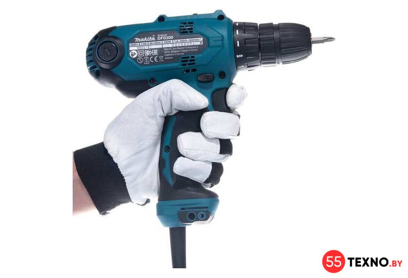 Дрель-шуруповерт Makita DF0300X1 (с отверткой) - Изображение №7 — Интернет-магазин 55texno.by