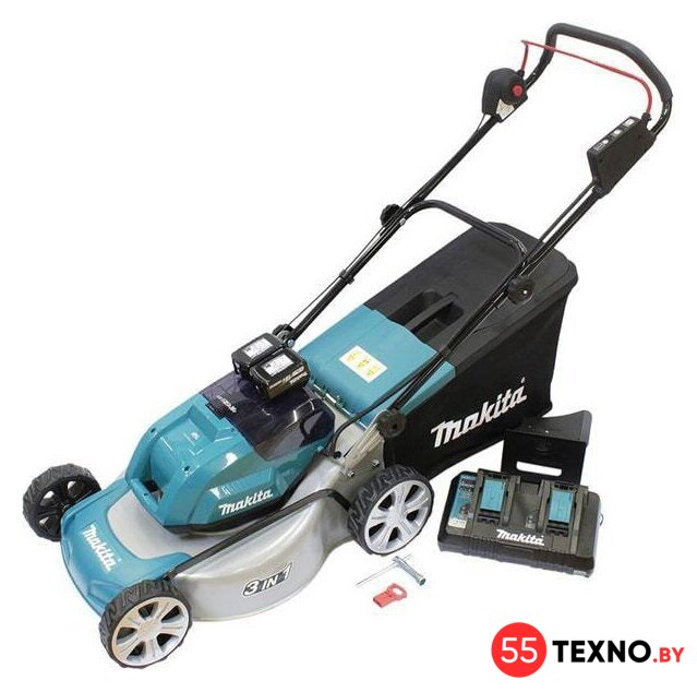 Газонокосилка Makita DLM460PT2 (с 2-мя АКБ) - Изображение №3 — Интернет-магазин 55texno.by