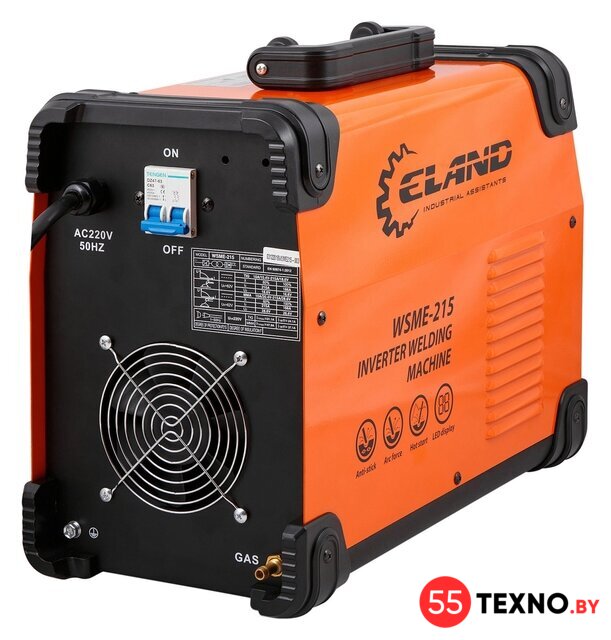 Сварочный инвертор ELAND WSME-215 - Изображение №2 — Интернет-магазин 55texno.by