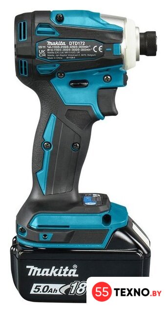 Винтоверт Makita DTD172RT1J (с 1-м АКБ, кейс) - Изображение №5 — Интернет-магазин 55texno.by
