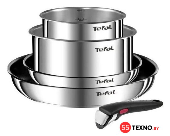 Набор кастрюль Tefal Ingenio Emotion L897S574 - Изображение №1 — Интернет-магазин 55texno.by