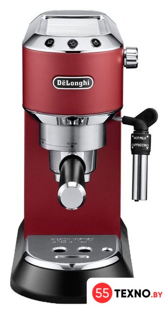 Рожковая кофеварка DeLonghi Dedica EC 685.R - Изображение №1 — Интернет-магазин 55texno.by