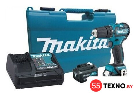 Ударная дрель-шуруповерт Makita HP332DWME (с 2-мя АКБ, кейс) - Изображение №1 — Интернет-магазин 55texno.by