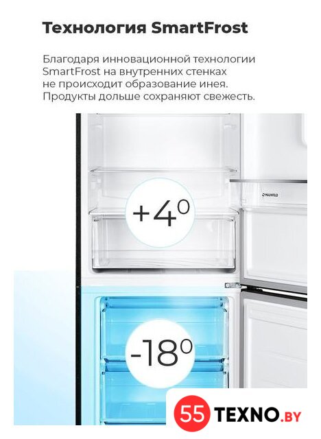 Холодильник MAUNFELD MFF185SFSB - Изображение №21 — Интернет-магазин 55texno.by
