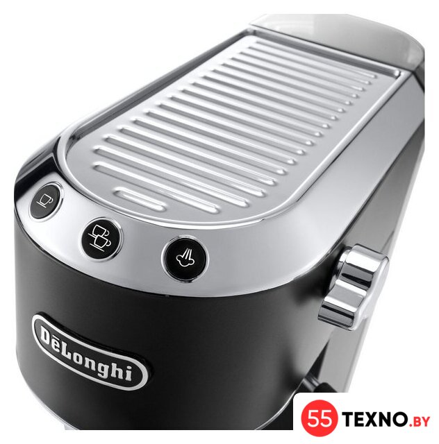 Рожковая кофеварка DeLonghi Dedica EC 685.BK - Изображение №3 — Интернет-магазин 55texno.by