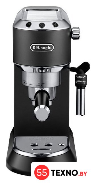 Рожковая кофеварка DeLonghi Dedica EC 685.BK - Изображение №1 — Интернет-магазин 55texno.by