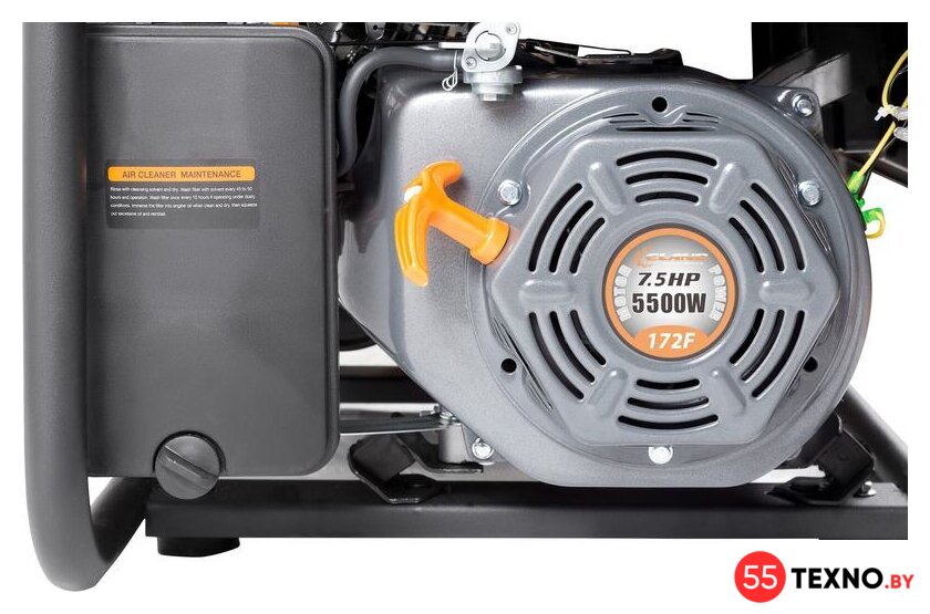 Бензиновый генератор ELAND LA5500 - Изображение №3 — Интернет-магазин 55texno.by