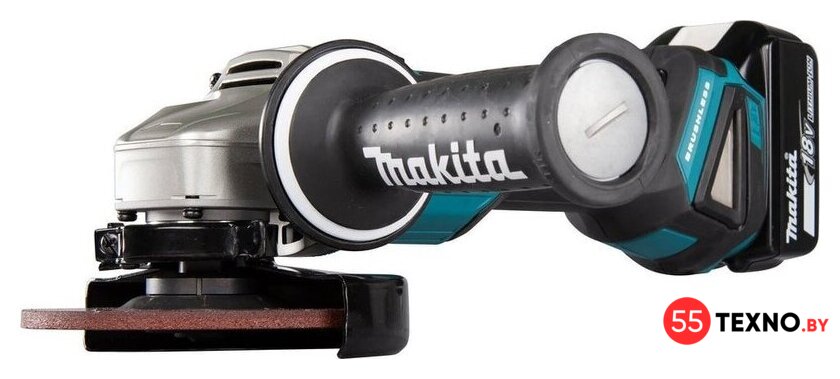 Угловая шлифмашина Makita DGA504RT (с 1-им АКБ, кейс) - Изображение №7 — Интернет-магазин 55texno.by
