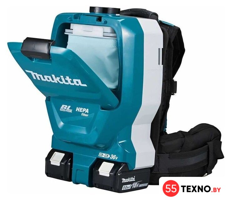 Пылесос Makita LXT DVC 261 ZX11 DVC261ZX11A2 (2 АКБ) - Изображение №4 — Интернет-магазин 55texno.by