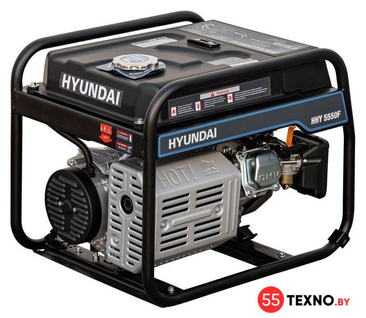 Бензиновый генератор Hyundai HHY 5550F  - Изображение №3 — Интернет-магазин 55texno.by