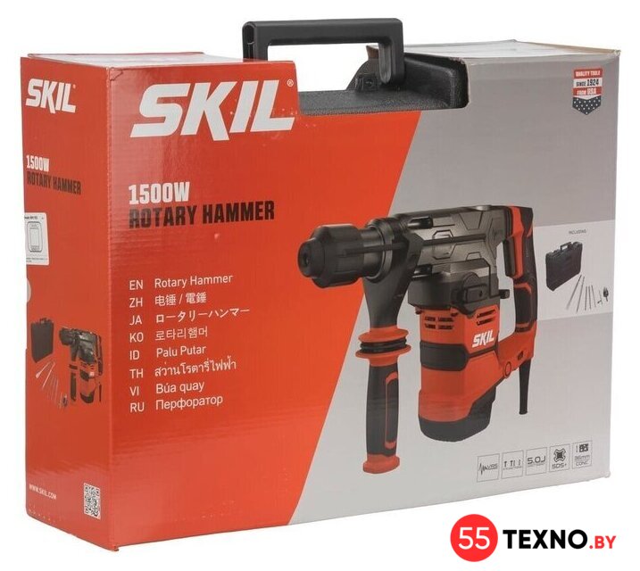 Перфоратор Skil RH1183SE00 (кейс) - Изображение №9 — Интернет-магазин 55texno.by