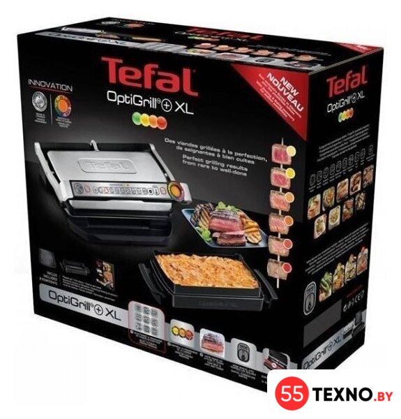 Электрогриль Tefal Optigrill+ XL GC724D12 - Изображение №5 — Интернет-магазин 55texno.by