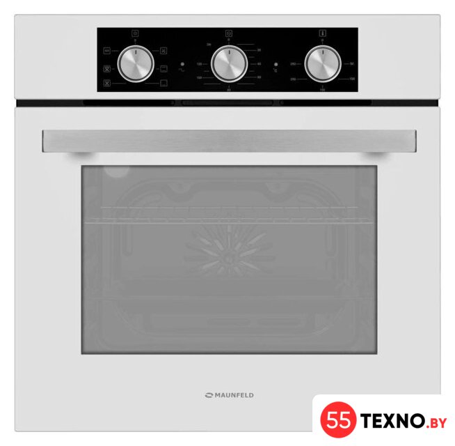 Электрический духовой шкаф MAUNFELD AEOF6060W - Изображение №1 — Интернет-магазин 55texno.by