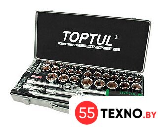 Набор трещотка с головками Toptul GCAD4303 43 предмета - Изображение №1 — Интернет-магазин 55texno.by