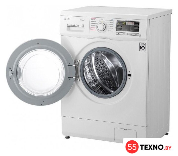 Стирально-сушильная машина LG F1296CDS0X - Изображение №8 — Интернет-магазин 55texno.by
