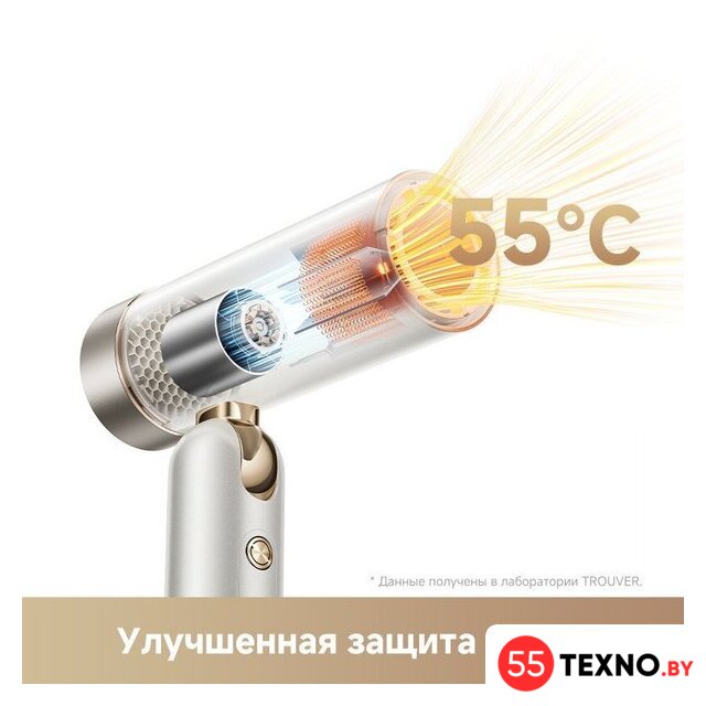 Фен Trouver Flip 10 (белый/золотистый) - Изображение №10 — Интернет-магазин 55texno.by