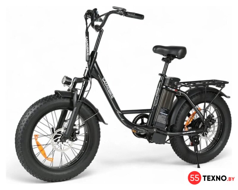 Электровелосипед SameBike FX-500 (черный) - Изображение №3 — Интернет-магазин 55texno.by