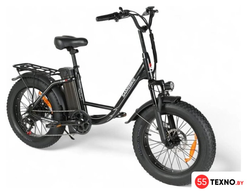 Электровелосипед SameBike FX-500 (черный) - Изображение №5 — Интернет-магазин 55texno.by