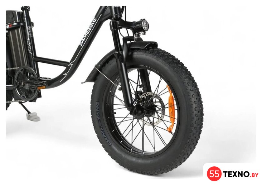 Электровелосипед SameBike FX-500 (черный) - Изображение №9 — Интернет-магазин 55texno.by