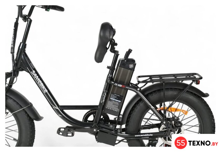 Электровелосипед SameBike FX-500 (черный) - Изображение №13 — Интернет-магазин 55texno.by