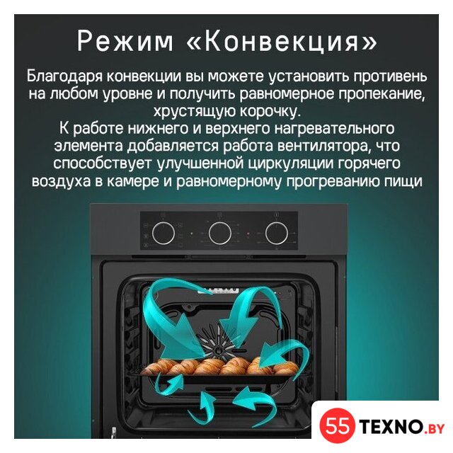 Электрический духовой шкаф MAUNFELD AEOF6060B - Изображение №19 — Интернет-магазин 55texno.by