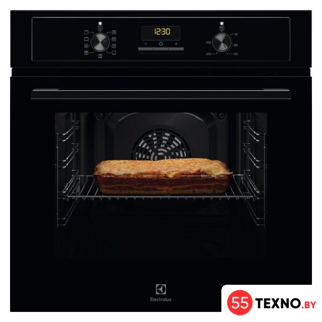 Электрический духовой шкаф Electrolux SurroundCook FLEX 600 EOF3H50BK - Изображение №1 — Интернет-магазин 55texno.by