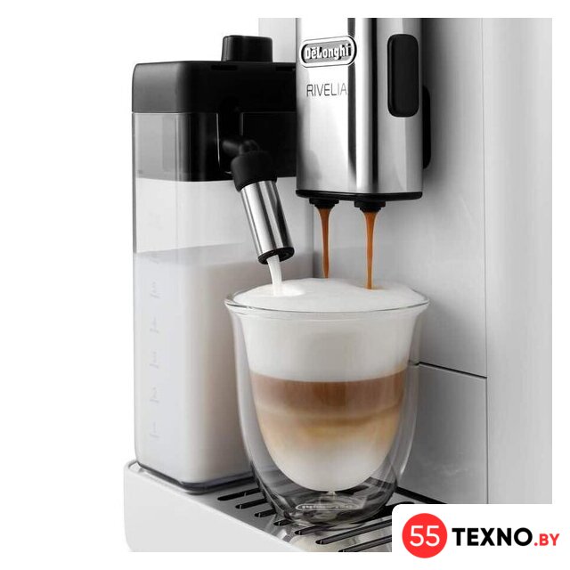 Кофемашина DeLonghi Rivelia EXAM440.55.W - Изображение №4 — Интернет-магазин 55texno.by