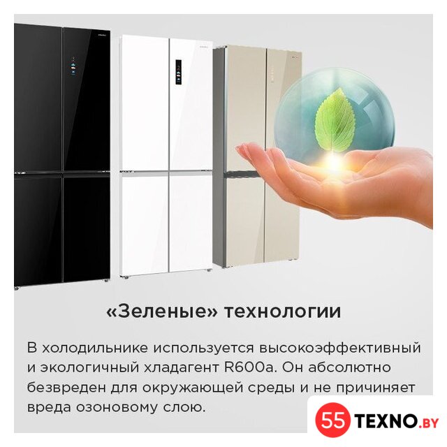 Четырёхдверный холодильник MAUNFELD MFF190NFDSB - Изображение №33 — Интернет-магазин 55texno.by