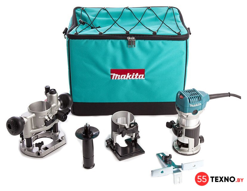 Кромочно-петельный фрезер Makita RT0702CX2 (с сумкой) - Изображение №1 — Интернет-магазин 55texno.by