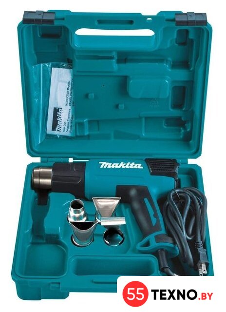 Промышленный фен Makita HG6030K - Изображение №4 — Интернет-магазин 55texno.by